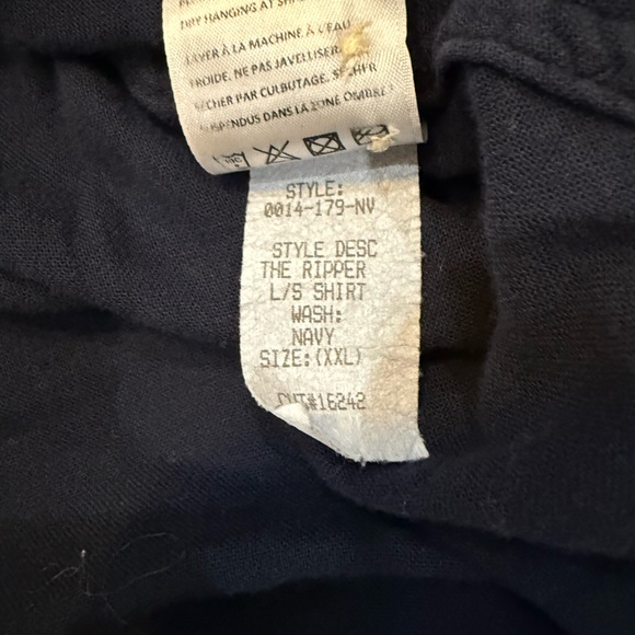 Hiroshi Kato Navy XXL - Made in USA - Picture 5 of 5